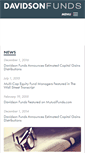 Mobile Screenshot of davidsonmutualfunds.com